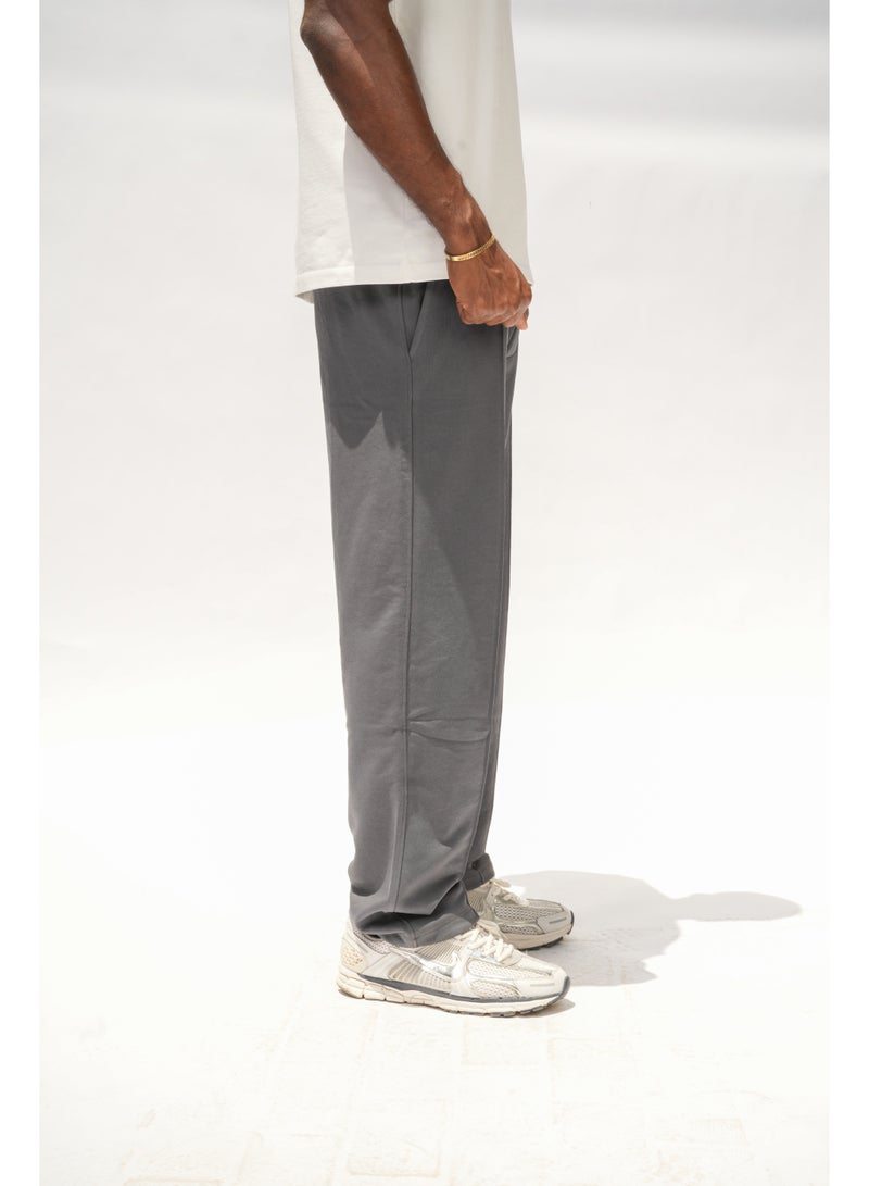 AMICI Lined comfy sweatpants Charcoal - Image 3